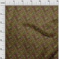 thumbnail image 2 of oneOone Viscose Chiffon Fabric Leaves & Floral Block Decor Fabric Printed BTY 42 Inch Wide, 2 of 4