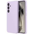 thumbnail image 1 of for Samsung Galaxy S24 Case, Liquid Silicone Phone Case with Microfiber Lining Camera Protection Anti-Scratch Shockproof Cover for Galaxy S24 - Lavender, 1 of 7