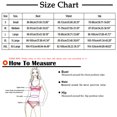 thumbnail image 3 of KIHOUT Womens One Piece Swimsuits Clearance Women's One-Piece Padded Plus Size Overlay Print Bikini Swimsuit, 3 of 3
