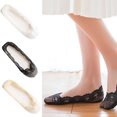 thumbnail image 4 of Chaussettes Basses en Dentelle pour Femmes et Filles Invisibles Antidérapantes pour l'Été, 4 of 9
