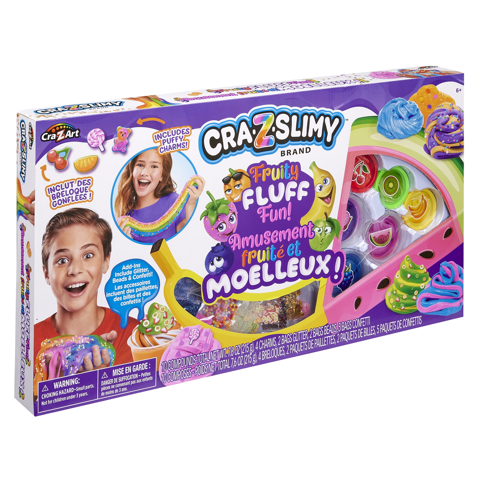 CRA-Z-SLIMY Fruity Fluffy Mega Slime Kit. Great Holiday Gift Idea
