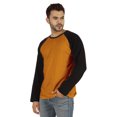 thumbnail image 3 of Inkmeso Men's Regular Fit Round Neck Shirt Solid Raglan Long Sleeve T-Shirts, 3 of 7