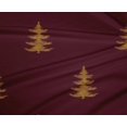 thumbnail image 3 of oneOone Polyester Lycra Fabric Christmas Tree Ikat Print Sewing Fabric BTY 56 Inch Wide, 3 of 3