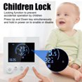 thumbnail image 3 of Programmable Smart Wall-Mounted Thermostat with NTC Sensor, LCD Display, Touch Buttons, Electric Floor Heating Digital Thermostat for Home Room Temperature Controller, 3 of 8