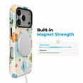 thumbnail image 2 of SKLYDDI Étui Floral Mignon et Esthétique pour iPhone 16, Compatible avec MagSafe, 2 of 7