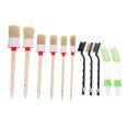thumbnail image 4 of BESTYASH 1Set Car Interior Detailing Kit with White Soft Bristles and Sturdy Ergonomic Brushes, 4 of 6