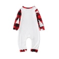 thumbnail image 3 of LSLJS Christmas Family Pajamas Matching Sets, Matching Family Christmas Pajamas Set Christmas Pjs for Family Set Red Plaid Top and Long Pants Sleepwear Sets for Holiday Xmas Sleepwear Set, 3 of 5