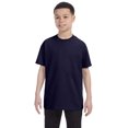 thumbnail image 1 of Hanes 54500 Youth Tagless T-Shirt - Navy - Small, 1 of 1