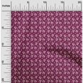 thumbnail image 2 of oneOone Coton Flex Foncé Magenta Tissu Asiatique Rétro Floral Robe Tissu Tissu Imprimé par la Cour 40 Pouces de Large, 2 of 4