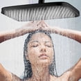 thumbnail image 4 of Boovnll Overhead Shower Pressurized Top Spray Shower Universal Adjustment Nozzle Strong Water Output Durability Beautiful Oversized Panel Pressurized Water Output, 4 of 6