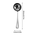 thumbnail image 3 of Stainless Steel Tableware Shared Set Fork Spoon Butter Cake Shovel Service Spoon Fork Soup Leakage, 3 of 3