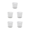 thumbnail image 2 of kurtrusly Modern Decorative Flower Pots Easy To Maintain Various Colors And Sizes transparent M pot+M tray 5Set, 2 of 6