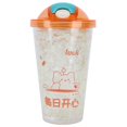 thumbnail image 3 of Water Mug, Portable Double Layer Ice Cup Dringking Accessories Button On  For Summer For Children C, 3 of 8