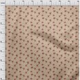 thumbnail image 3 of oneOone Polyester Lycra Fabric Leaves & Flower Floral Printed Fabric 1 Yard 56 Inch Wide, 3 of 4