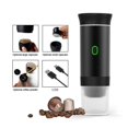 thumbnail image 2 of Wireless Electric Portable Espresso Coffee Machine for Car & Home Camping Coffee Maker 3-in-1 Capsule Powder Travel Coffee Maker , Removable Reservoir, 2 of 6