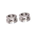thumbnail image 1 of serony 2 Pcs Bouton de Verrouillage de Sangle de Guitare Cric Fileté pour Pièces de Guitare Argent, 1 of 9