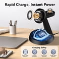 thumbnail image 3 of 3 in 1 Wireless Charging Station, 2026 Upgraded Fast Desk Charger Station for iPhone 16 15 14 13 12 Pro Max Plus, Charger Stand for Apple Watch 10 9 8 7 6 5 4 3 2 SE, Airpods 4 3 2 Pro, Black, 3 of 8
