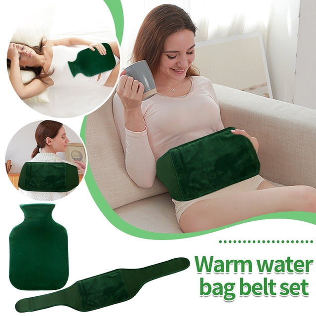 Dvkptbk Hot Water Bottle Lengthened Waist Protection Water Injection Pvc Warm Water Bag Home Essentials