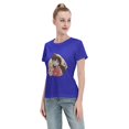 thumbnail image 4 of T-Shirt Basique à Manches Courtes pour Femmes Detective Conan Moriland, 4 of 6