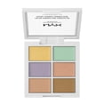 thumbnail image 3 of NYX Professional Makeup Concealer Color Correcting Palette, Makeup Palette, 9g, 3 of 5