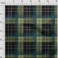 thumbnail image 2 of oneOone Viscose Chiffon Fabric Tartan Check Print Sewing Fabric BTY 42 Inch Wide, 2 of 4