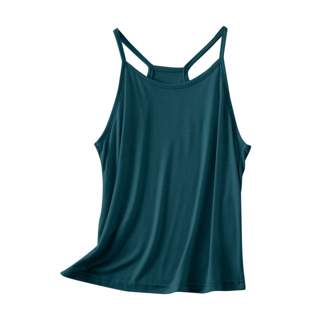 Birdeem Camisole pour Femmes Manteau Décontracté et Tendance pour Femmes Couleur Unie Col Rond Sans Manches