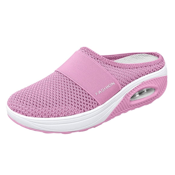Willtoo Orthopedic Dress Shoes for Women Arch Support Nurse Shoes Wide Slip on Non Slip Server Shoes Mesh Stretch Soft 2026 New Foam Shoes