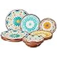 thumbnail image 3 of Certified International Vera Cruz Melamine 12 pc Dinnerware Set, 3 of 4