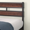 thumbnail image 4 of Zinus 39 inch Roman Bamboo and Metal Platform Bed Frame, 4 of 9