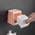 thumbnail image 2 of Poubelle Murale pour Maison Bureau Lavabo Cuisine Commode (Rose), 2 of 8