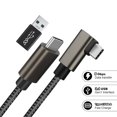 thumbnail image 1 of EIGTHTAIL Link Cable for    16ft VR Headset Cable Fit for Meat/Oculus Quest 3  USB 3.0 Type C to C High-Speed Data Transfer Charging Cable  Extension Charger Cord for Virtual Reality/Gami, 1 of 8