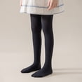 thumbnail image 2 of Girls Socks,Lace Princess Socks Delicate Embroidery Design Cotton Spring Autumn Wear Fashionable Style,Kids Socks,Black,2-3 Years, 2 of 4