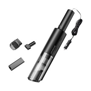 Zootealy 120W Nettoyeur à vide portatif avec 6000Pa Une forte aspiration Mini Aspirateur de voiture HEPA Filtre pour le nettoyage des graviers de poussière de cheveux d'animal