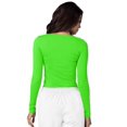 thumbnail image 4 of Adar Underscrubs for Women Multi Color 3 Pack - Long Sleeve Underscrub Comfort Tee, 4 of 6