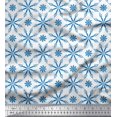 thumbnail image 1 of Soimoi Rayon Fabric Flower Artistic Decor Fabric Printed Yard 42 Inch Wide, 1 of 3