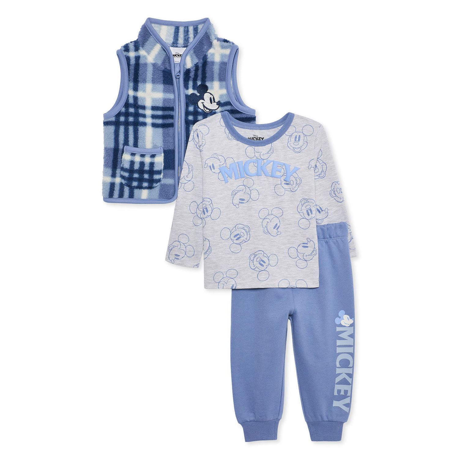 Disney Baby Boys' Three Piece Mickey Mouse Vest Set - Walmart.ca