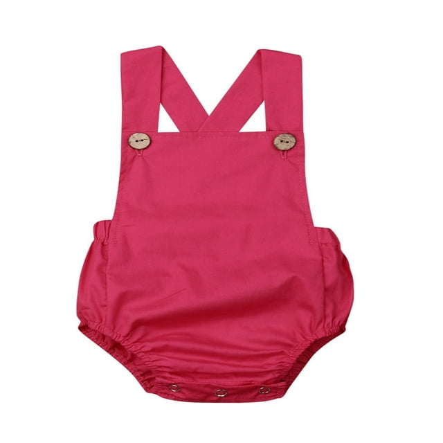 Combinaison une-Pièce en Coton Biologique pour Bébé Fille, Tenue de Soleil pour Tout-Petit