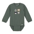 thumbnail image 1 of Minymo Long-Sleeve Bodysuit - Dark Forest (3 Months), 1 of 3