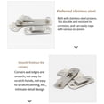 thumbnail image 2 of ZheElen Stainless Steel For Door Sturdy And Durable Hinge Closure And Multi Space Positioning Anti-theft For Window extra small 1Set, 2 of 6