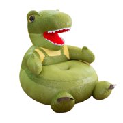 Chok Dinosaur Sofa Bed for Kids Children Sofa Seat Soft Cloth Case Removable Washable Cartoon Dinosaur Sofa Plush Chair Protective Case Exquisite Fabric