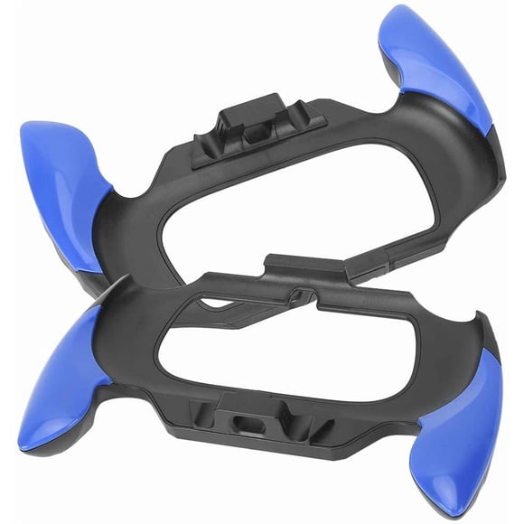 Hongkaii 2 Pcs Support de Poignée de Manette de Jeu pour PS VITA Finition Soignée Plastique Dur(Bleu) AZ725-19256