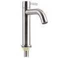thumbnail image 1 of Robinet d'Évier, Robinet en Acier Inoxydable Résistant aux Hautes Températures pour Cuisines, Robinet Froid Simple à Cylindre Sans Tube, Robinet Froid Simple Plat Sans Tube, 1 of 7