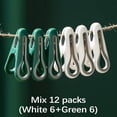 thumbnail image 5 of Yhmxh Clothespin Plastic Multifunctional Sheets And Socks Traceless Small Windproof Household Clothes-drying Clip Organization and Storage Home Decor, 5 of 5