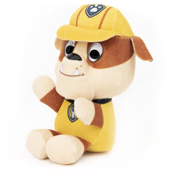 Paw Patrol 3.5 Inch Rubble Plush Stuffed Animal Toy