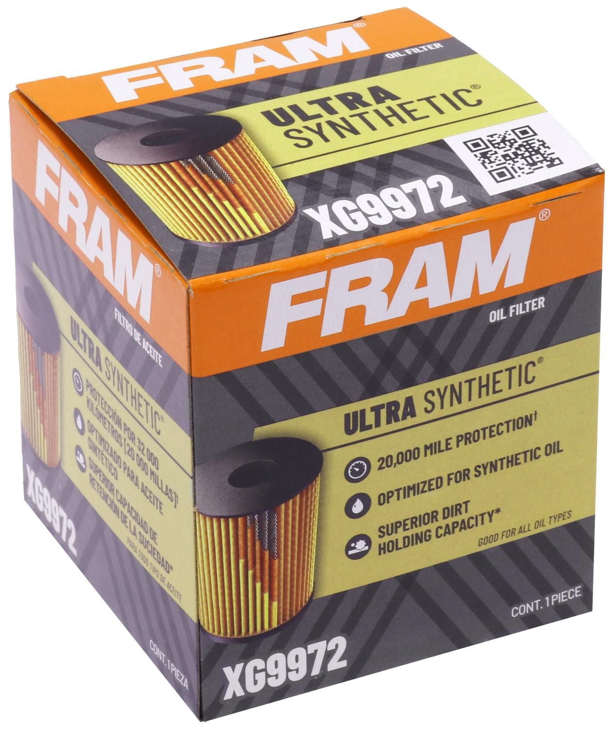 fran☆ FRAM® Ultra Synthetic™ XG9972 Oil Filter - Walmart.ca