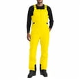 thumbnail image 3 of Sentmoon Mens Snow Pants Snow Pants Men Plus Size Men's Snow Ski Overalls Windproof Insulated Romper Snowpants for Waterproof and Breathable Protection Yellow L, 3 of 9