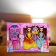 thumbnail image 3 of Jeux d'Habillage pour Poupée Poupée 3D Multi-Articulations Garde-Robe pour la Journée des Enfants Design Mode Ensemble avec Boîte Cadeau Jouets pour Fille, 3 of 5