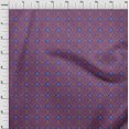 thumbnail image 3 of oneOone Organic Cotton Voile Fabric Diamond & Circle Block Decor Fabric Printed BTY 42 Inch Wide, 3 of 4