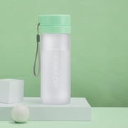 TopLLC Large Capacity Sports Water Bottle Portable Outdoor Tumbler Cup For Students Couples With Tea Infuser Flower Tea Cup Plastic Water Bottle Sports water cup