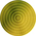 thumbnail image 1 of Ahgly Company Tapis Rond Lavable en Machine Intérieur Transitionnel Jaune Foncé Vert, 4 Pieds Rond, 1 of 7
